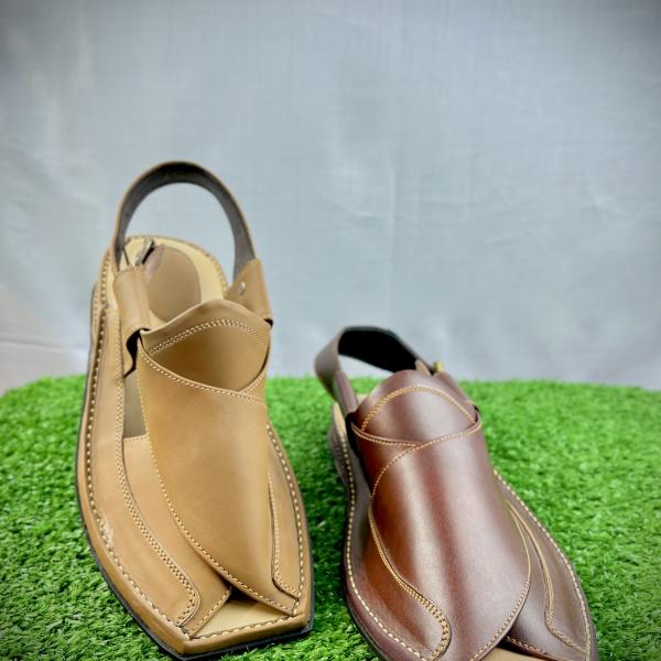 Premium Handcrafted Peshawari Chappal - Genuine Leather