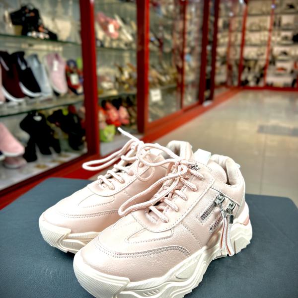 BlushStride Chunky Sneakers